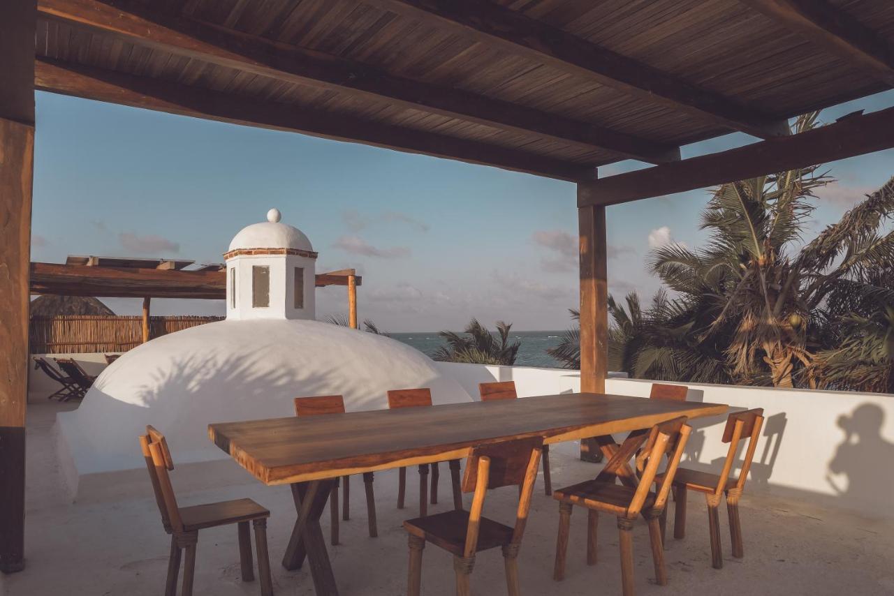 Villa Destiny Tulum Beach Front Luxury Villa Bagian luar foto